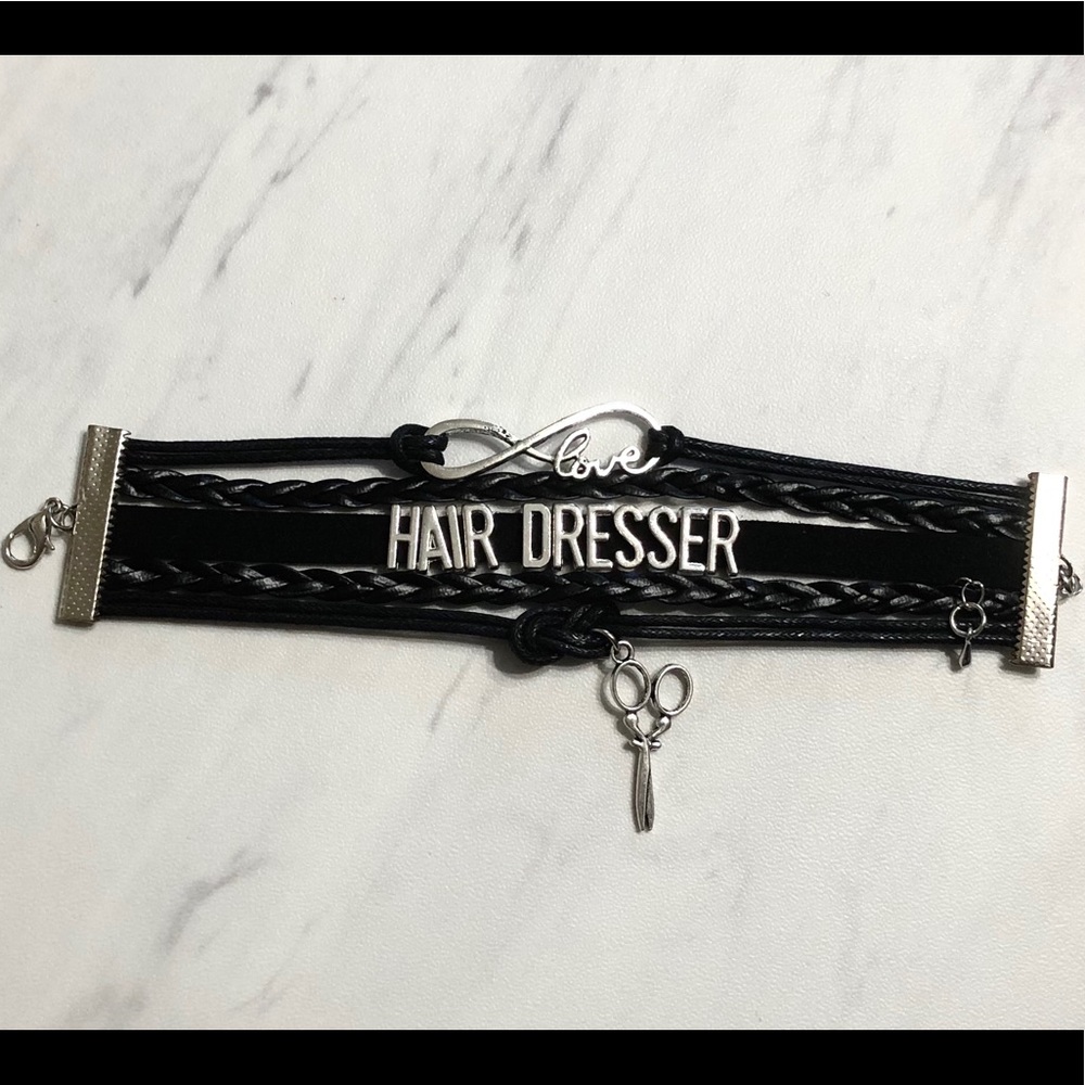 Hairdresser love bracelet great gift or for self - Picture 2 of 2
